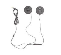 Altoparlanti per Cuffie Da Casco per Cuffie Jack Da 3,5 Mm Cuffie Cablate Cuffie per Cuffie con Microfono HD per Interfono per Casco Moto MP3