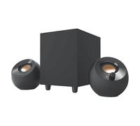 Altoparlanti per PC 2.1 CREATIVE LABS Altoparlanti Da Tavolo Creative 2.1 Pebble Plus Con Subwoofer Nero/Nero, Potenza totale 8 W, Nero