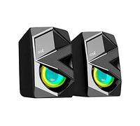 ALTOPARLANTI PER PC COOL GAMING LED 8W - Jack 3,5 mm USB - Risposta 150-20000 Hz - Bass reflex, Bluetooth, Giallo, Grigio, Nero, Turchese, Verde, Blu