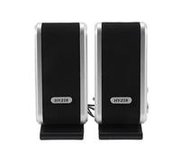 Altoparlanti per PC USB da 2 Pezzi Altoparlante Portatile Stereo da 3,5 Mm con Jack per L'Orecchio per PC Desktop