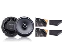 Altoparlanti per VW Golf KIT opzione KompoSystem + isolamento P&P set 70 W re...