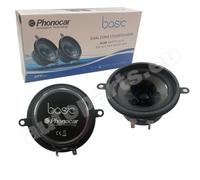 66120 PHONOCAR Coppia Casse Altoparlanti Doppio Cono 87 Mm 40 Watt Fiat Punto