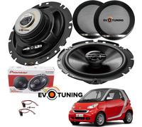 Altoparlanti Pioneer Coassiali 2 Vie per Smart Fortwo 451 + Griglie + Connettori