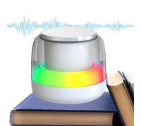 Altoparlanti portatili - subwoofer leggero RGB compatto per un suono forte, basso profondo con riproduzione di musica wireless, stereo wireless per viaggi all'aperto, spiaggia, escursioni, auto, ricar