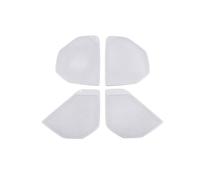 Altoparlanti Portiera Decorare Per Explorer 2020 2021 2022 2023 2024 Altoparlanti Per Portiere Auto Stereo Decora Copertura Altoparlante Audio(A-titanium Silver)