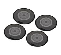 Altoparlanti Portiera Decorare Per Fit Per Jazz 2021 2022 2023 Altoparlanti Per Portiere Auto Stereo Decora Copertura Altoparlante Audio(B-titanium Black)