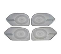 Altoparlanti Portiera Decorare Per Haval Per Dargo 2023 2024 Altoparlanti Per Portiere Auto Stereo Decora Copertura Altoparlante Audio(B-titanium Black)