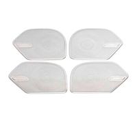 Altoparlanti Portiera Decorare Per Haval Per Dargo 2023 2024 Altoparlanti Per Portiere Auto Stereo Decora Copertura Altoparlante Audio(A-titanium Silver)