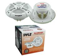 ALTOPARLANTI PYLE PLMRX67 bianchi a 2 vie 250 watt max 19,3 cm piscina barca