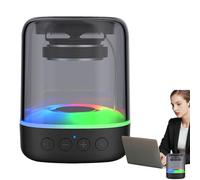 Altoparlanti senza Fili per la Casa, Altoparlante Portatile,Altoparlante di Musica di Raduno all'aperto di luci colorate | Altoparlante esterno di della Batteria 800mAh