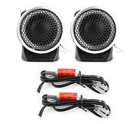 Altoparlanti Tweeter Auto 150W Dome di Seta 92dB Clacson per Auto 12V con Design Universale per Pannello Strumenti