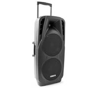 Altoparlanti Vonyx Sistema PA Bluetooth 1000W portatile con trolley e microfoni wireless