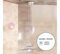 ALTOPASCIO Sospensione Saliscendi in Ceramica Rustica Country