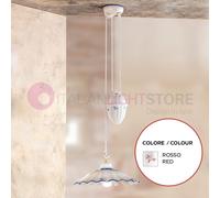 ALTOPASCIO Sospensione Saliscendi in Ceramica Rustica Country