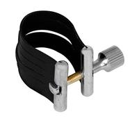 Altos - Bocchino per sassofono con chiusura a vite singola, regolazione sax legatura clip in pelle PU