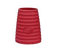 Isi protezione in silicone antiscottatura per sifone da 50 cl gourmet prodotto professionale - rosso silicone 672103