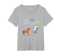 Altri cassieri tu Maglietta, Donna Plus-Size, Grigio Melange, 6X