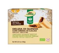 Altri Cereali - Delizia di Quinoa con Crema al Cacao, 6 snack da 30 grammi