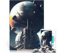 Altri mondi v13 puzzle 1000 pezzi per adulti Aiuta il cervello ad allenare i giocattoli che creano dipendenza per coltivare la pazienza Ottimi regali e giocattoli 38x26cm