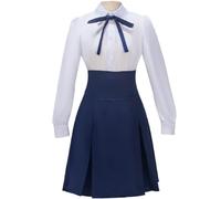 Altria Pendragon - Uniforme scolastica per cosplay | FATE STAY NIGHT Cosplay Uniforme, camicia bianca e gonna, set completo, anime, abbigliamento quotidiano