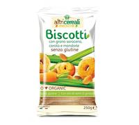 Altricereali ALTRICEREALI BISCOTTI DI GRANO SARACENO CON CAROTA E MANDORLE BIO 250 G