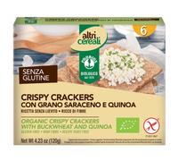 Altri Cereali Crispy Crackers Con Grano Saraceno E Quinoa Probios 120g