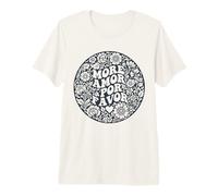 Altro Amor por Favor Mandala Floreale Maglietta Premium