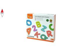 ALTRO GIOCO DISTRIBUTORI GIOCATTOLI LETTERE E NUMERI MAGNETICI IN LEGNO
