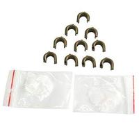 10pz boccole a rulli inferiori 10pz lower roller bushing compatibile per hp p2035,p2055,m401 bsh-m401n bsh-p2035