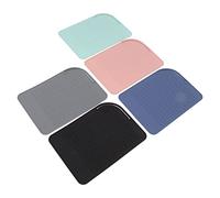 Altro uso quotidiano per uso domestico, 5 pezzi, in silicone, resistente al calore, per ferri arricciacapelli, piastre per capelli, ferri piatti, 23 x 16 x 2 cm, necessità quotidiane