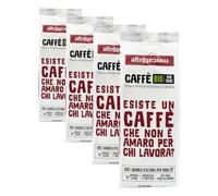 ALTROMERCATO - Caffè Manifesto Bio 100% Arabica Macinato per Moka - Da filiere del commercio equo e solidale - Aromatico con note di cioccolato - 250 g (Confezione da 4)