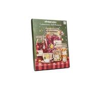 ALTROMERCATO - Calendario dell’Avvento con 24 tè e infusi assortiti - Ingredienti naturali da filiere etiche del Commercio Giusto - Idea regalo natalizia dal design curato - 48 g