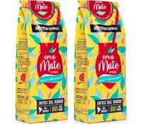 ALTROMERCATO - Erba Mate bio sfusa in foglie - Bevanda tradizionale del Brasile da commercio equo e solidale - Gusto vegetale e rinfrescante 100 g (Confezione da 2)