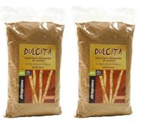 ALTROMERCATO - Zucchero integrale di canna Dulcita - Ecuador - bio- 1 Kg (Confezione da 2)