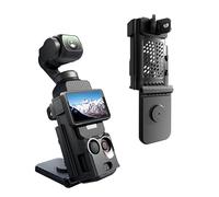 ALTSON Supporto magnetico per DJI Osmo Pocket 3, DJI Osmo Pocket 3 accessori, adattatore di espansione multifunzione con base magnetica regolabile a 180°, vite da 6,35 mm e supporto per GoPro