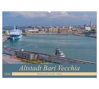 Altstadt Bari Vecchia (Wandkalender 2026 DIN A2 quer), CALVENDO Monatskalender: Der Geheimtipp an der Adria