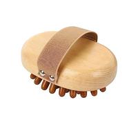 Altsuceser Pettine per capelli in legno per massaggio del corpo, per cellulite e migliorare la circolazione sanguigna linfatica, massaggiatore per capelli e cuoio capelluto, spazzola per shampoo per