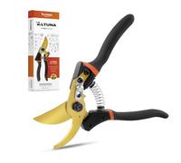 Altuna TR15 - Forbici da Giardino Professionali 210 mm - Taglio Bypass Preciso - Lama SK5 con Titanio - Impugnatura Antiscivolo in Metallo - Design Ergonomico - Idea Regalo - Scatola Inclusa