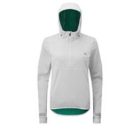 Altura - Giacca da ciclismo da donna in Softshell termica riflettente con mezza zip, colore: Grigio chiaro - 10