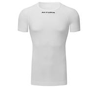 Altura Tempo Unisex Seamless Manica Corta Termica Ciclismo Baselayer - Bianco - X-Small/S