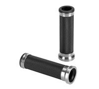 Alu-Grip, manopole universali Argento per moto, scooter e quad Impugnatura in