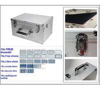 ALU Valigetta Monete GIGANT-B 272-4 + 15 Vassoio Per Monete LIBERA SCELTA