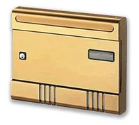 Cassetta portariviste serie esse per esterni - cm.36,5x7x29h. in alluminio anodi