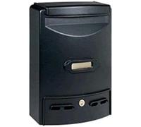 Alubox 47263 Europa Maxi Cassetta Posta Vr Nera