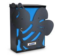 Alubox Ape Cassetta Postale Mia con Sportello, Multicolore
