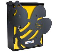 Alubox Ape Cassetta Postale Mia con Sportello, Multicolore