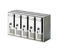 Alubox CASELLARIO Postale 5 Elementi CUBO