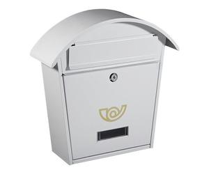 Alubox Cassetta posta con tettuccio (25x10,5x37cm) LIFTER Bianco 29CHALETVRBI