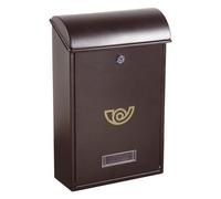 Alubox Cassetta posta con tettuccio (25x10x40,5cm) LIFTER Grigio ghisa