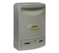 Alubox Europa Maxi Cassetta Postale Verniciato Argento 8011639010409